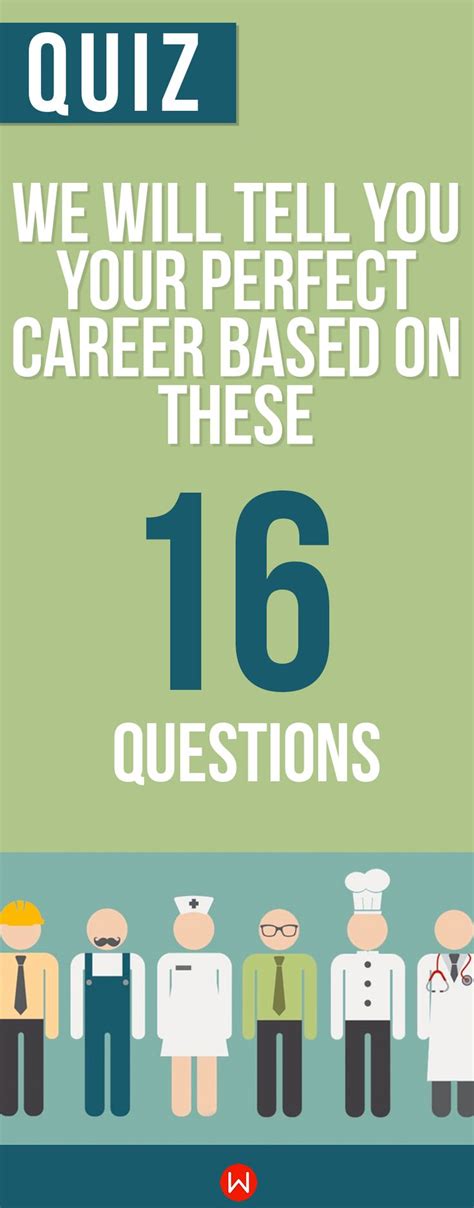 Take This Quick 10 Question Career Quiz .